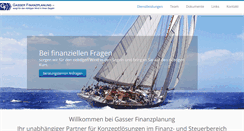 Desktop Screenshot of gasserfinanzplanung.ch